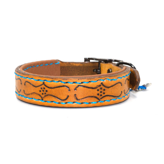 Navajo, robustes Rindsleder Halsband